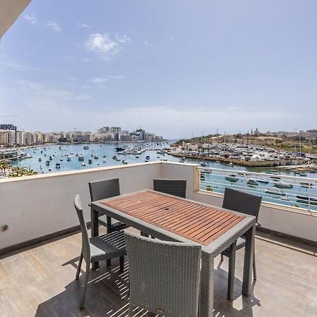 New Duplex Penthouse W Breathtaking Views By Sf Homes Gzira Bagian luar foto
